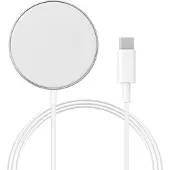 Avizar Mayaxess, MagSafe Ladegerät 15W Magnetisch für iPhone 17 Pro Max, Weiß