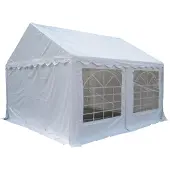 Ebuy24 Slips Festzelt, 5x4 m weiss.