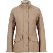 Barbour Jacke Cavalry Polarquilt Damen Light Fawn-14