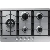 Samsung NA75J3030AS, Edelstahl, Integriert, Gaskochfeld, Edelstahl, 5 Zone(n), 5 Zone(n)