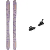 Salomon - Freeride Skifahren - Qst 106 Nirvana 2026 aus Holz - Größe 165 cm - Grau