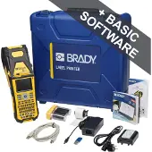 Brady M610-AZERTY, mobiler Thermotransfer-Drucker, AZERTY-Tastatur, PC-Anschluss, 300dpi, max. Bre