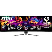 MSI MPG 491CQPX QD-OLED, 124,5 cm (49"), 5120 x 1440 Pixel, Dual QHD, QD-OLED, 0,03 ms, Schwarz