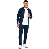 Enzo | Herren Cargo-Trainingsanzug-Set - Navy
