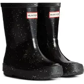 Hunter Kids First Glitter in Schwarz Glänzend für Kleinkinder – 5 UK - 22 EU - 7G/6B US / Black Shiny
