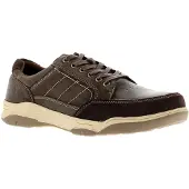 Hush puppies finley Leder Herren Freizeitschuhe braun