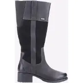Hush puppies Samara Damenstiefel Aus Schwarzem Wildleder