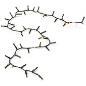 Konstsmide Weihnachtsbeleuchtung Micro LED Compactlights 600 bernsteinfarbene Dioden
