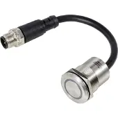 TRU COMPONENTS TC-12835304 TC-PS223P10YSSR12T M12 MALE CONNECTOR Piezotaster 24
