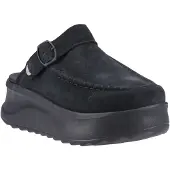 HeyDude Delray Clog Suede Damen Black Größe 38