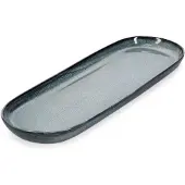 Salt & pepper Servierschale Meridian Green / Blue 38,5 x 14 cm