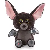 Nici GLUBSCHIS Kuscheltier Fledermaus Baako 45cm – schwarz – Weiches Plüschtier – niedliches Stofftier zum Kuscheln & Spielen – tolle Geschenkidee für Kinder & Erwachsene – 62644