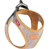 Curli Clasp Vest Geschirr Alpine Light Gray, Größe: XS