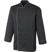PROFESSIONAL Herrenkochjacke Langarm, Größe M, schwarz