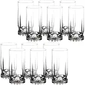 Kadax 12x Gläser 325ml für Getränke, Getränke, Wasser, hohes Glas-Set