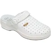 Scholl Medizinische Clogs New Bonus White Unisex-Schuhgröße 40