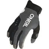 O'Neal Revolution Schwarz Grau Motocross Handschuhe Größe L