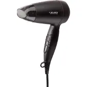 Carmen Tiny Travel 1200, 2,95 m/s, Schwarz, Einfarbig, Hängender Ring, 1200 W, 110-240 V