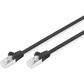 Digitus CAT 6 S-FTP Patchkabel, 3 m, Cat6, S/FTP (S-STP), RJ-45, RJ-45, Schwarz