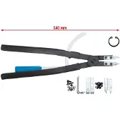 Ks Tools 500.1340, Chrom-Vanadium-Stahl, 540 mm, 2,02 kg, 350 mm, 250 mm, 130 mm