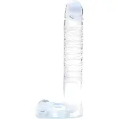 Clarity - transparenter Glasdildo (durchsichtig)