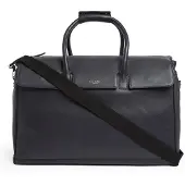 Ted Baker Leder Umhängetasche Reisetasche Caviar Weekend Bag Dk - Navy dunkelblau