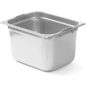 Hendi GN-Behälter mit einklappbaren Griffen, GN 1/2, 12,5L, (H)200mm