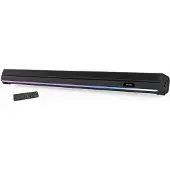Inovalley Leuchtende Soundbar – INOVALLEY – BS11 – 60 W – LED – Bluetooth V5.0 – HDMI – USB 2.0 – microSD – FM – 2400-mAh-Akku