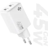 Subblim SUBCHG-6G4520, AC, 20 V, Weiß