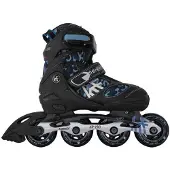KRF Soft Xr-190 Kinder-inlineskates Schwarz EU 30-33 Jungen,Mädchen Schwarz EU 30-33