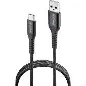 NGS KNOT-AC - USB-A-auf-USB-C-Kabel, 1 m, Schnelllade- und Datenübertragung, 480 bps, Verstärkt mit Aluminium-Steckern, hohe Festigkeit und Lange Lebe