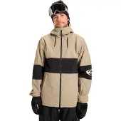 Quiksilver Snowboardjacke Hight In The Hood JK EQYTJ03517 Braun Relaxed Fit
