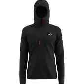 Salewa - Agner PolarLite Hooded Jacket - Fleecejacke Gr 52 schwarz