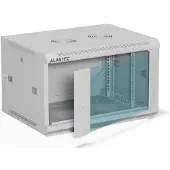 Alantec Regalschrank 19 6U 600x450 Grau FLAT PACK