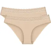 Triumph 2er-Set klassische Damenslips Feel Of Modal 10214906 Beige