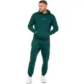 Enzo | Herren Pullover Hoodie Trainingsanzug Set - Grün