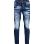 Lorenzo Loren Jeans Dunkelblau