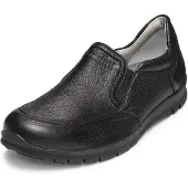 VITAFORM Hirschleder Slipper in schwarz | Gr.: 43