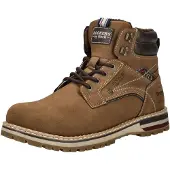 Dockers by Gerli by Gerli Herren Stiefel gefüttert Braun