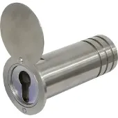 ABUS OB-Schlüsseltresor, KeySafe 729, Zylindergehäuse herausnehmbar, Edelstahl