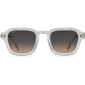 BOSS Sonnenbrille aus klarem Acetat mit Streifen am Bügel Grösse ONESI