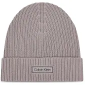 Calvin Klein Mütze Patch Chunky LV04D8053G Grau