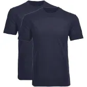 Ragman T-Shirt "T-Shirt 2er Pack", Herren, Gr. 3XL, blau (dunkelblau), Obermaterial: 100% Baumwolle CO., Shirts T-Shirt