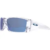 Oakley Wrap Unisex Klar Prizm Saphir Polarisiert Heliostat