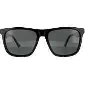 Polaroid Square Unisex Schwarz Grau Polarisierte Sonnenbrille