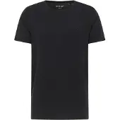 Mustang Kurzarmshirt "Herren Style Allen", Herren, Gr. 3XL, schwarz, Jersey, 95% Baumwolle, 5% Elasthan, Rundhals, Shirts Kurzarmshirt