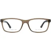 Tommy Hilfiger Rectangle Mens Matte Olive Brille