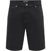Only & Sons Shorts ONSFADE BLACK 9087 TAI DNM herren