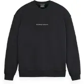 Scotch & Soda Core - Logo Front Chest Sweatshirt Black Größe: M | Pullover Outlet | Herren | Schwarz