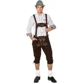 Orlob Faschings-Trachtenhose, dunkelbraun